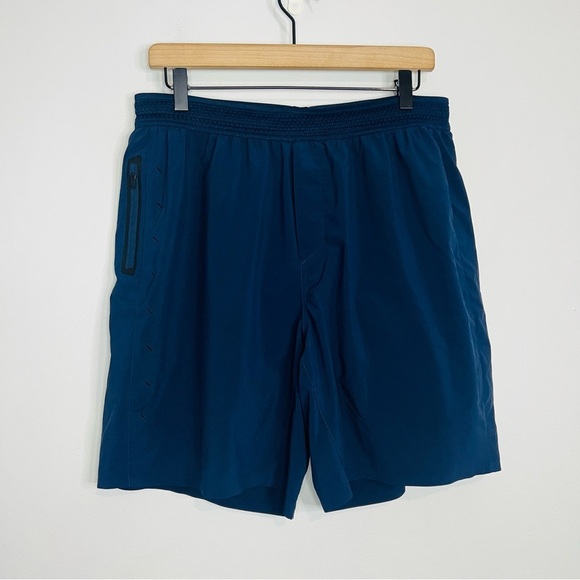 Ten Thousand Navy Lined Session Shorts XL 7in - Picture 4 of 8